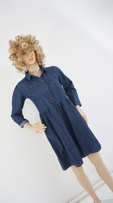 LILY&DAN jeansowa sukienka r 146/152