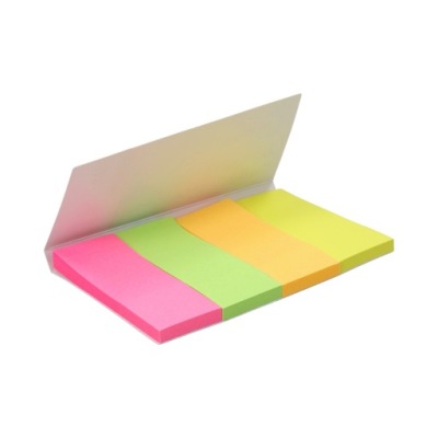 Zakładki indeksujące 20x50/40 4kol neon