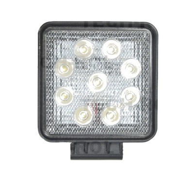 Lampa robocza LED 9-led 12V/24V 27W szperacz