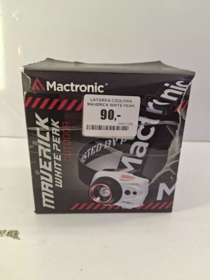 LATARKA CZOŁOWA MACTRONIC AHL0052 MAVERICK WHITE