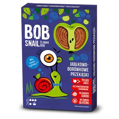 Przekąska Bob Snail jabłkowo-borówkowa 60 g