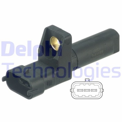 SENSOR POL.WALU KORB.MERCEDES-BENZ DELPHI SS11178 ALTERNADOR IMPULSOW, EJE  