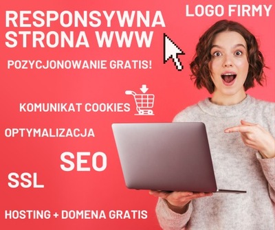 STRONA INTERNETOWA WWW RESPONSYWNA + SEO SSL LOGO