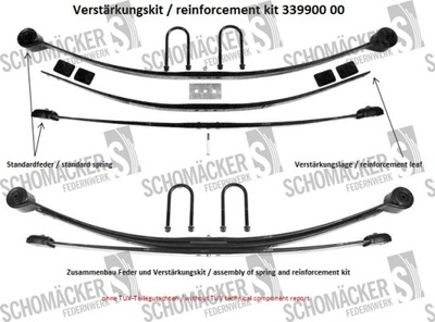 REFORZADOR RESORTE TRASERO MERCEDES SPR. 33990000  