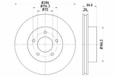 Textar тормозные диски тормозные 2szt ford перед explorer 9 фото №1