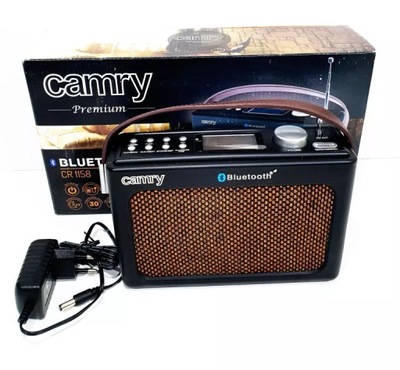 RADIO RETRO CAMRY CR1158 Z USB I BLUETOOTH