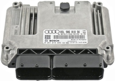 КОМПЬЮТЕР ECU AUDI A4 2.0TDI 03L906018SK 0281019895