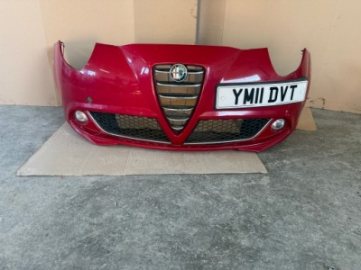 Alfa romeo mito бампер перед передній фото №1