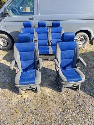 Vw t5 t6 multivan сиденья поворотные второй/третий ряд поворотные фото №1