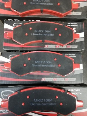 Гальмівні колодки гальмівні ram1500 pickup 2011/2018 фото №1