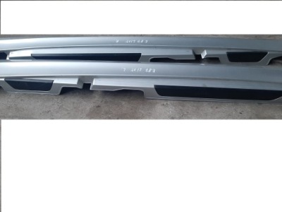 Молдинг поріг накладка права bmw e87 lift titansilber фото №1