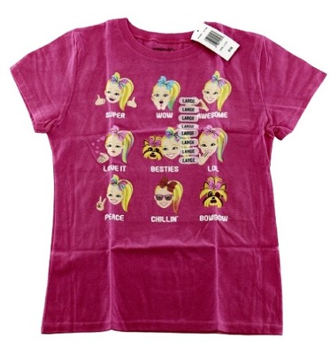 Koszulka dziecięca dziecko T-Shirt Nickelodeon Jojo Siwa r. L 14 lat różowa