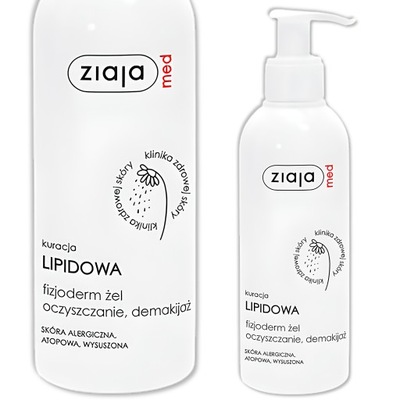 Ziaja Med fizjoderm żel, oczyszczanie 200 ml