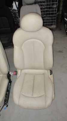 MERCEDES W209 RESTYLING BERLINA UNIVERSAL IZQUIERDO ASIENTOS VOLANTE CUERO COLOR BEIGE  