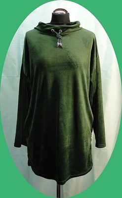 Bluza damska welurowa NOWA roz. 54