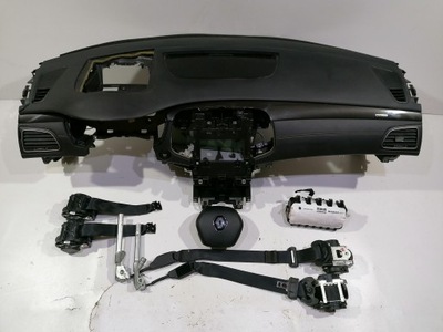 Renault talisman приборная панель консоль подушка безопасности подушки безопасности ремни оригинал демонтаж фото №1