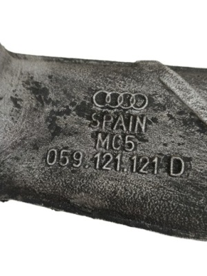 Часть металлическая audi 059121121d оригинальный komponent б/у состояние хороший фото №1