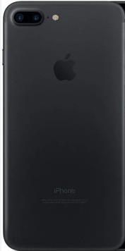 ORG iPhone 7 plus korpus obudowa tył plecy Czarny Matt OKAZJA