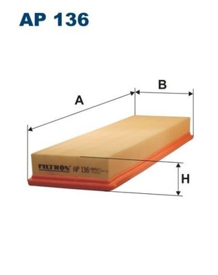 ФІЛЬТРON ФІЛЬТРON AP 136 ФІЛЬТР ПОВІТРЯ
