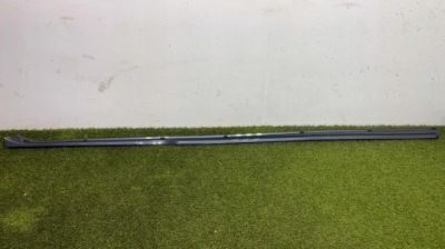 Молдинг накладка порог правый  tesla model s рестайлинг  16- фото №1