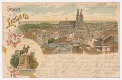 Legnica / Legnitz - Litografia 1901. (2315)