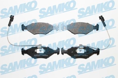 КОЛОДКИ ТОРМОЗНЫЕ SAMKO 5SP680