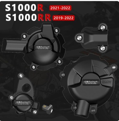 ENGINE FOR MOTORCYCLE COVERING MATTE BLACK CLUTCH FIRE S1000RR 2022  