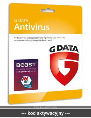 G Data AntiVirus 2PC / 2Lata