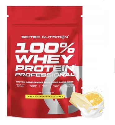 Scitec 100% Whey Protein 500g sernik cytrynowy