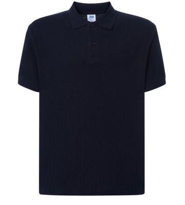 Koszulka Polo - Granatowa, męska, bawełna, Roz XL