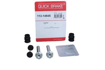 QB113-1454X QUICK BRAKE KOMPLEKTAS NAPR. SUPORTAI HAM. MITSUBISHI P. L200 2,5 