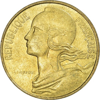 Moneta, Francja, 10 Centimes, 1981