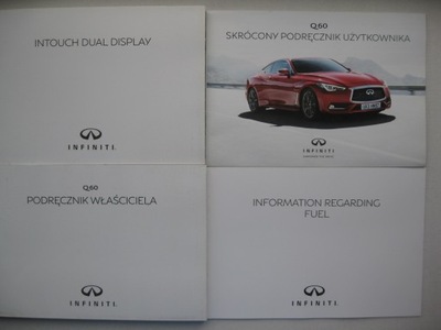 INFINITI Q60 POLSKA MANUAL MANTENIMIENTO +NAVI  