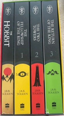 The Hobbit & The Lord of the Rings Boxed Set J.R.R. Tolkien jak nowe