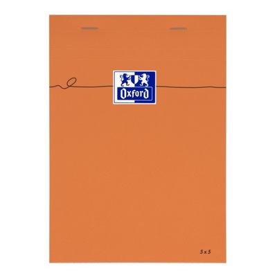 Notatnik OXFORD A5 80 kartek w kratkę Blok Biurowy