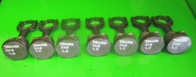 Поршень + шатун 4.0 v8 jaguar xk8 фото №1