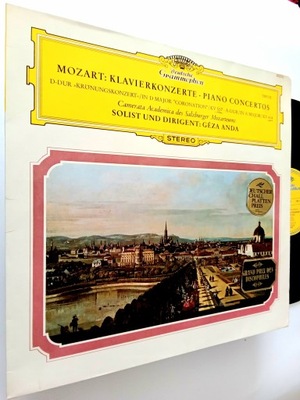 MOZART = PIANO CONCERTOS 26 /12 LP GEZA ANDA 1966