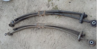 Рессора задняя задний renault mascott 98-10 двойной 2 щетки фото №1