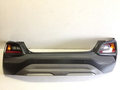 Бампер задняя hyundai kona 17-21 цвет r3g фото №1