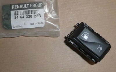 Кнопка багажника, заливної r megane iv фото №1