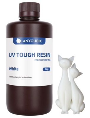 Żywica UV Anycubic Tough White Biały 1l 1kg