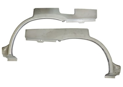 Mitsubishi outlander 03-07 ремкомплект крыла задняя le+pr фото №1