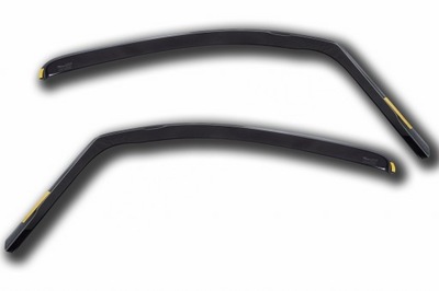 SIDE-WINDOW DEFLECTORS FRONT HEKO NISSAN NV200 2009-2019  