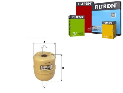 FILTRO ACEITES (PRZEWODOWY) DAF 85 CF, 95 XF, CF 75, CF 85, DB, XF 95 BOVA  