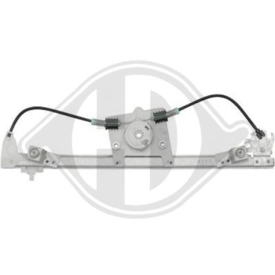 Підйомник скло do fiat punto evo 09-11 фото №1