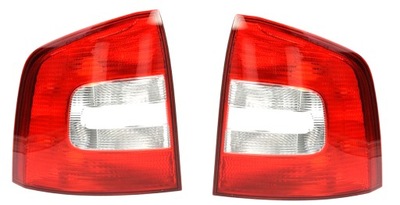 2X ŽIBINTAS GAL. STOP KAIRĖ DEŠINIOJI KOMPLEKTAS SKODA OCTAVIA II 2008-2013 KOMBI 