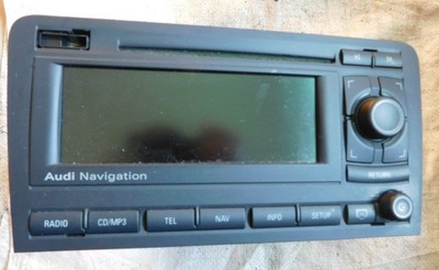 Audi a3 8p радіо cd mp3 навігація 8p0035192n фото №1