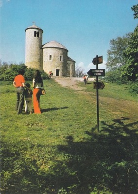 CZECHY - RIP - ROMAŃSKI KOŚCIÓŁ - ROTUNDA