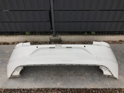 Vw polo vi 6 2g бампер задняя задний pdc 2017- фото №1