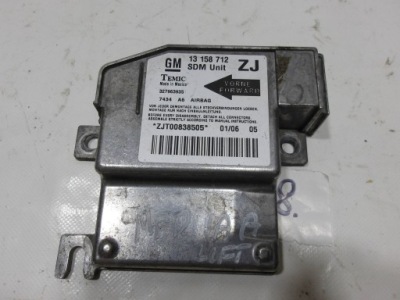 Модуль подушка безпеки opel meriva a 1.7 cdti 13158712 фото №1